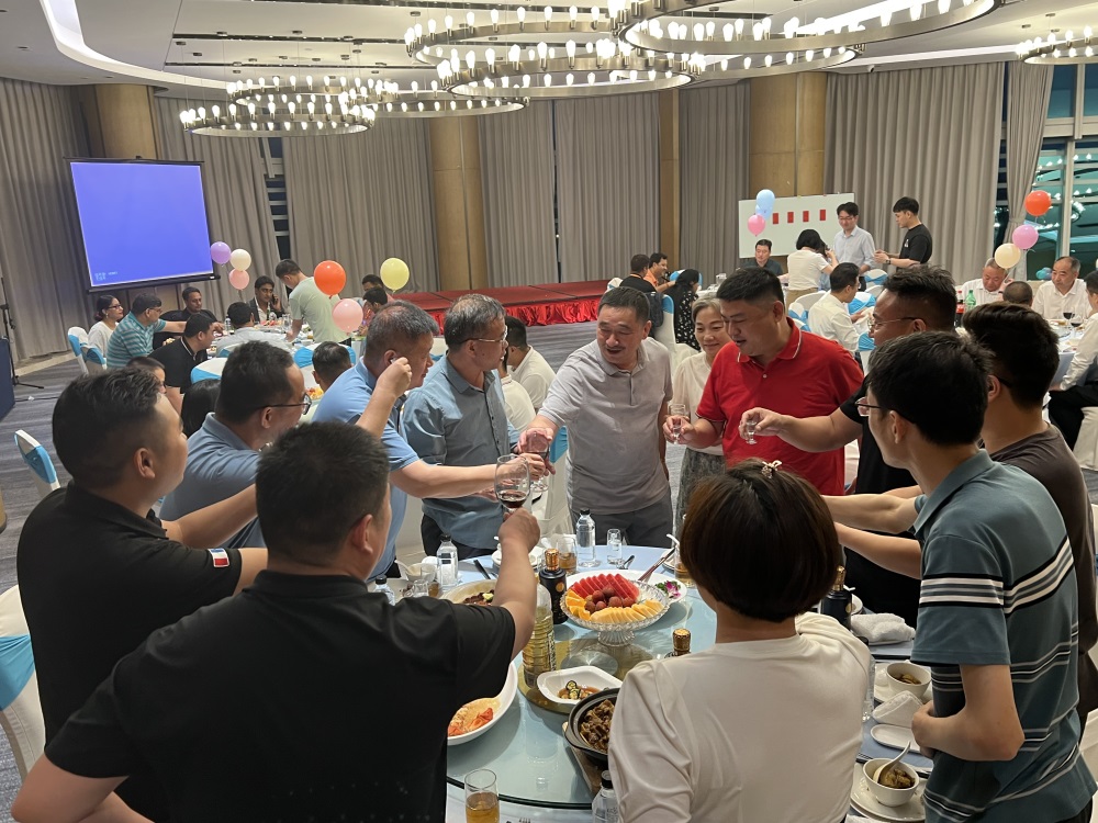 廈門展宴請客戶答謝晚宴